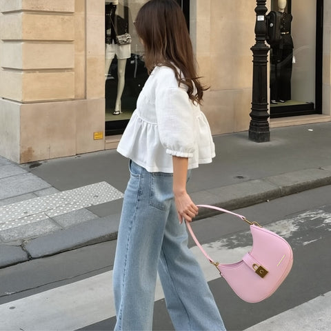 Borsa a spalla Helene - rosa
