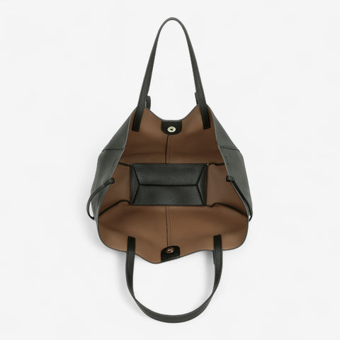 Borsa a spalla Asia - Nero