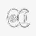 Anello Silver con Rombo Brillante - [Emily_Morel]