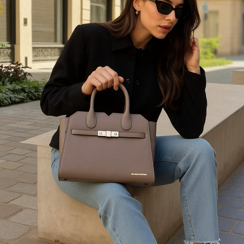 Borsa a spalla Raya - Noce