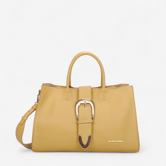 Borsa a spalla Agnès - senape