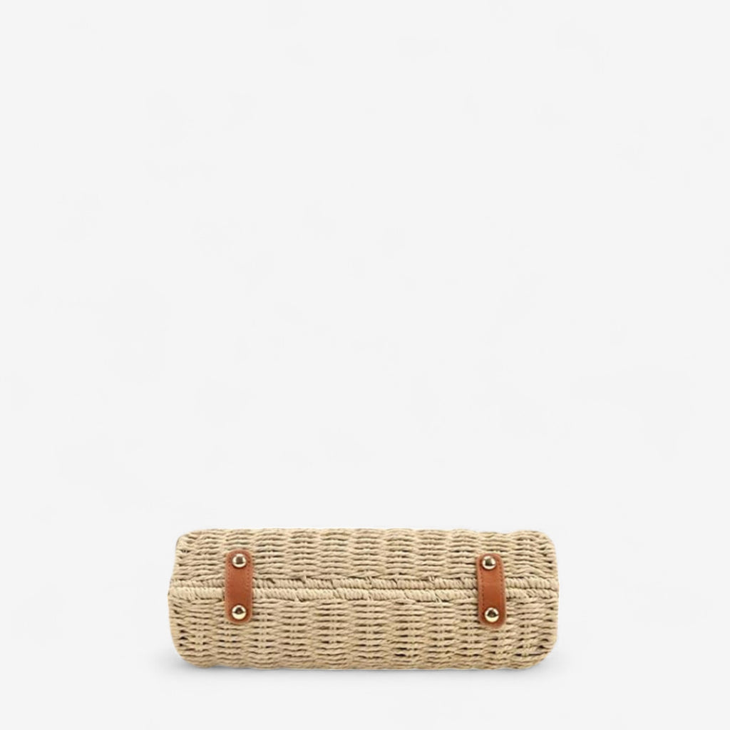 Borsa a mano Etea - sabbia chiara