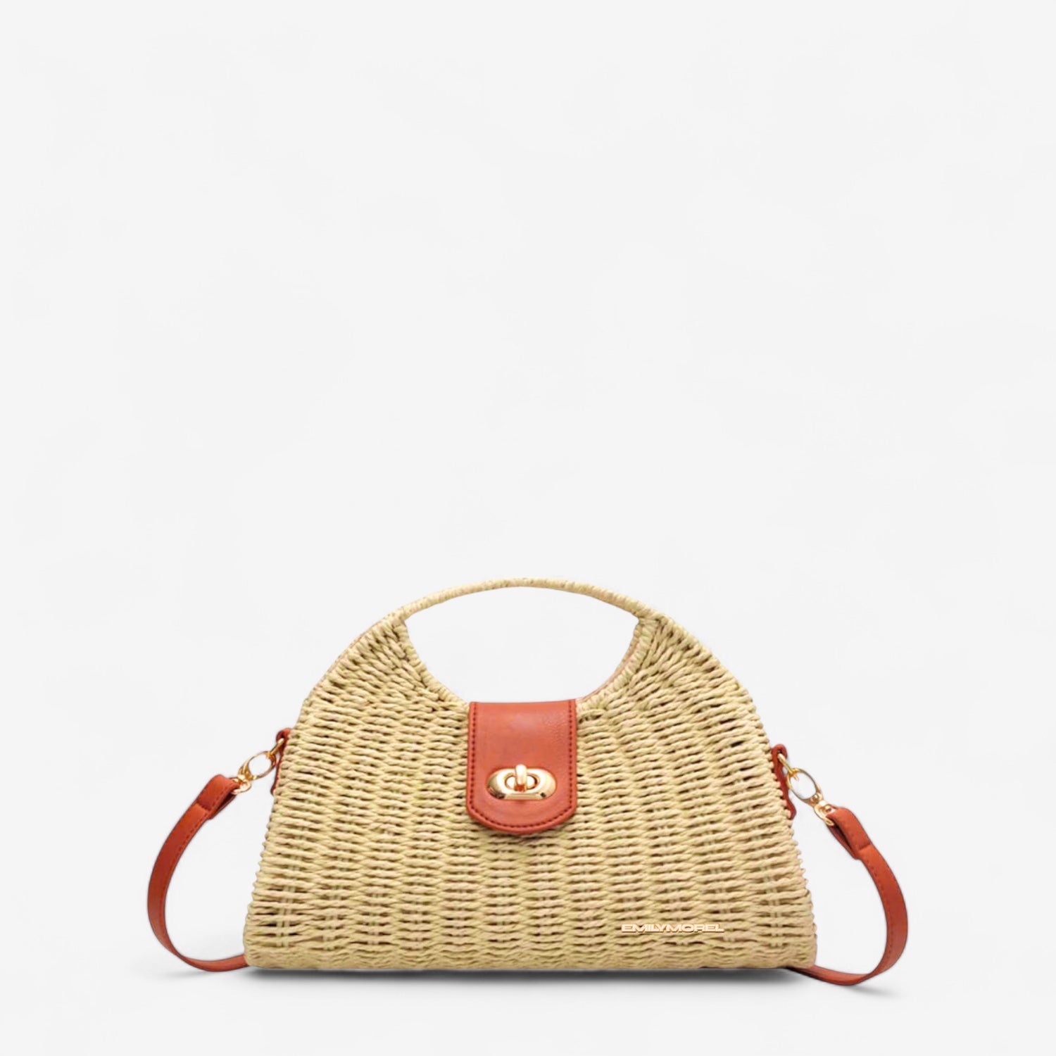 Borsa a mano Etea - sabbia chiara
