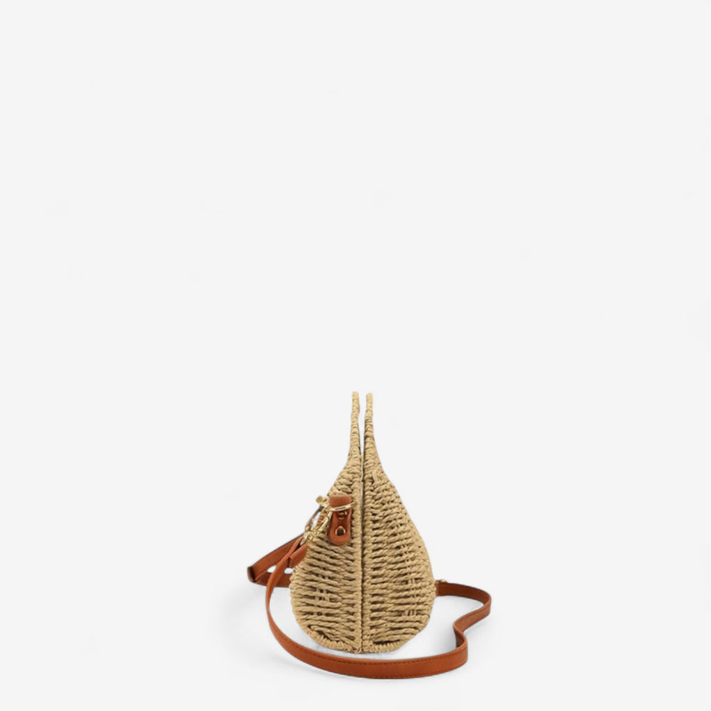 Borsa a mano Etea - sabbia naturale