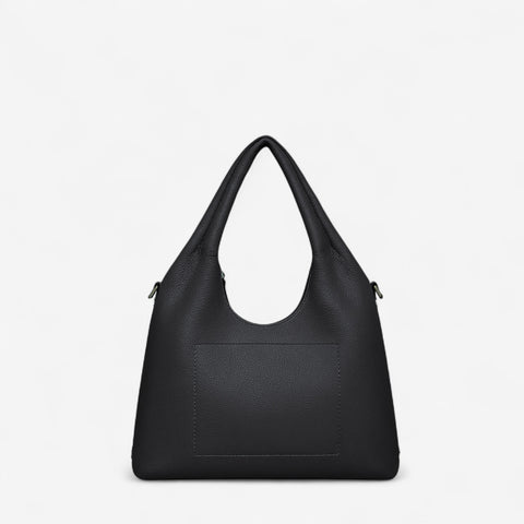 Sac bandoulière Coralie - Noir profond 