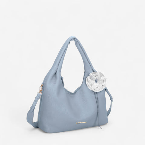 Borsa a spalla Coralie - Carta da zucchero