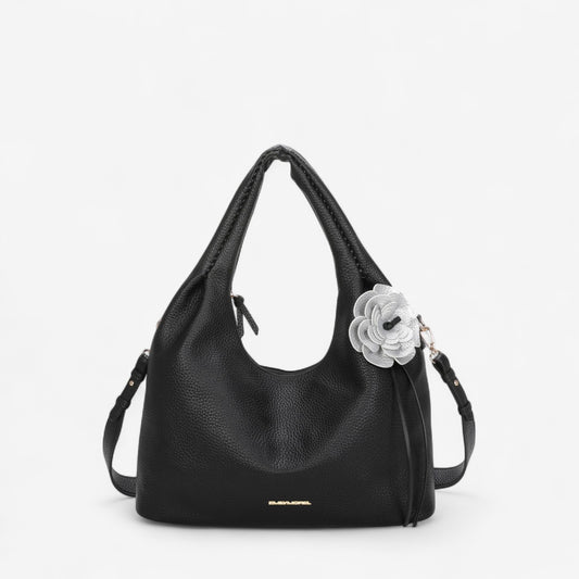 Borsa a spalla Coralie - Nero intenso