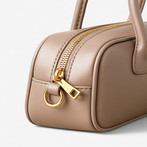 Borsa a spalla Iris - beige nude