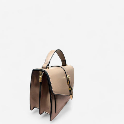 Borsa a tracolla Nina - Beige Nude