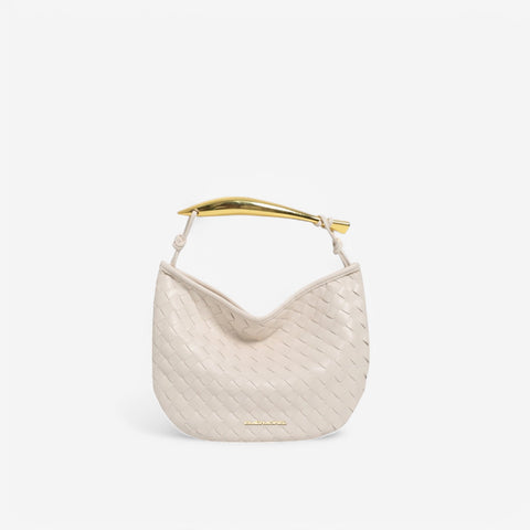 Borsa a mano ivory beige chiaro