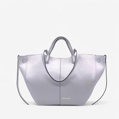Borsa a spalla Asia-bianco