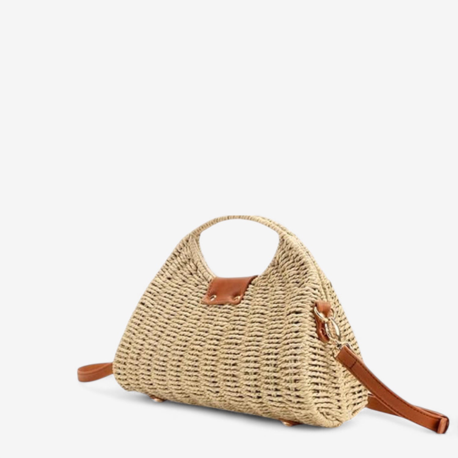 Borsa a mano Etea - sabbia chiara