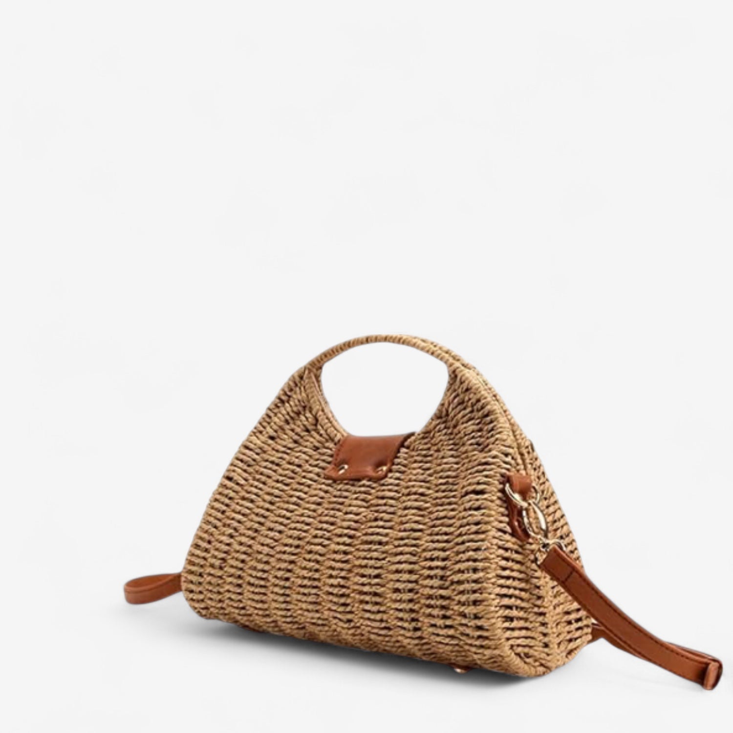 Borsa a mano Etea - sabbia naturale