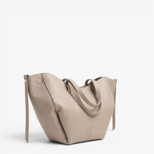 Asia Midi Vera pelle - Beige