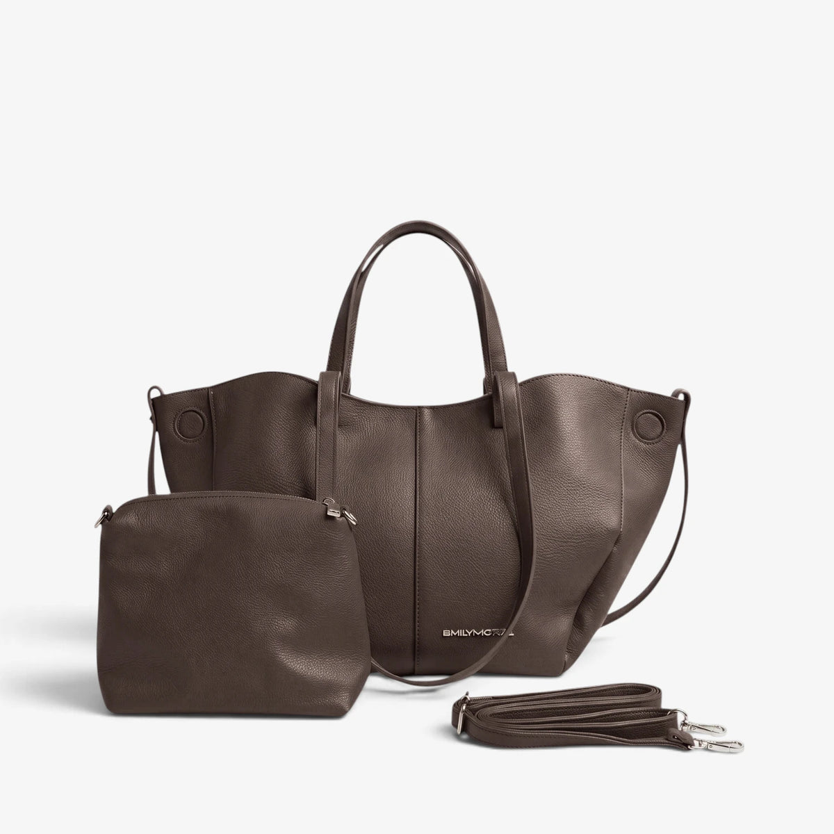 Asia Tote Vegan - Cioccolato fondente