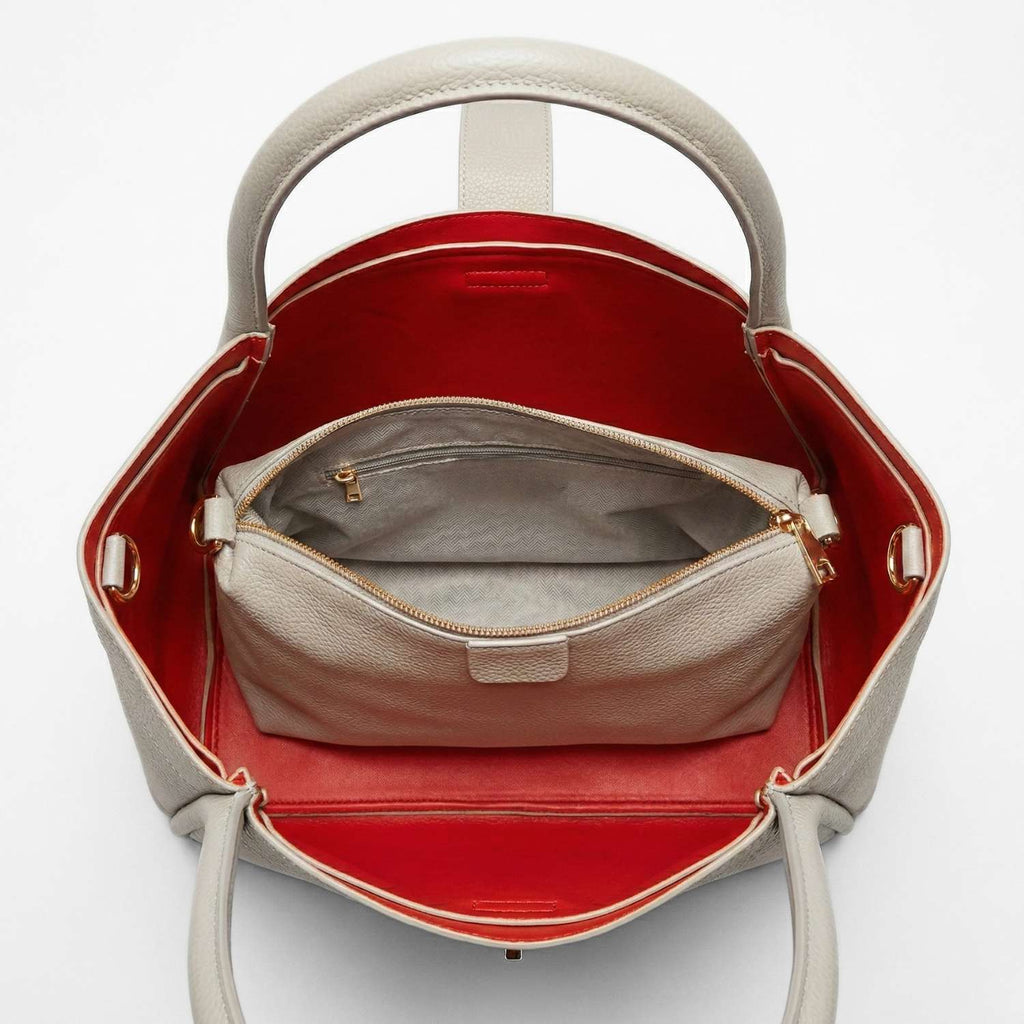 Elèa Tote - Grigio perla