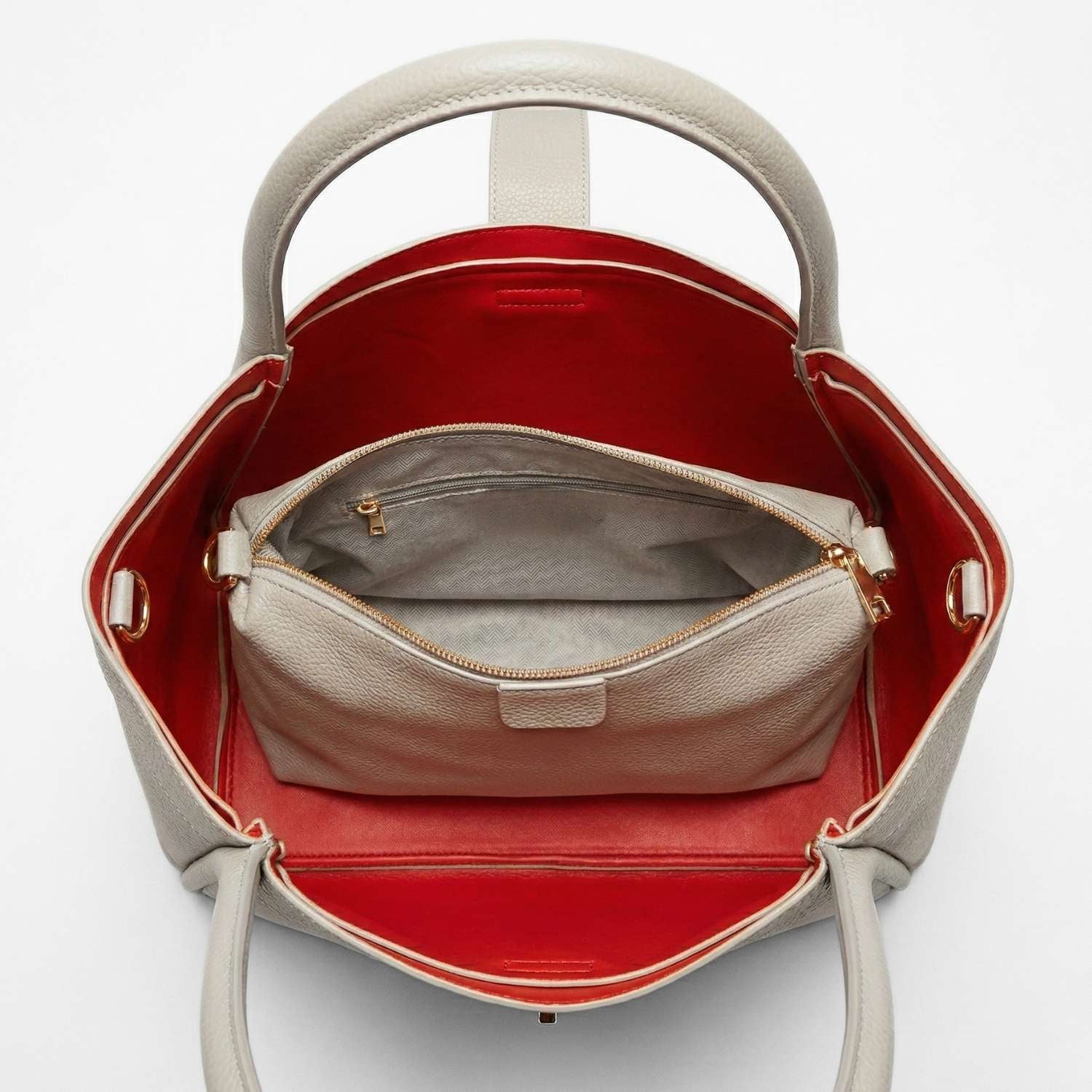 Elèa Tote - Grigio perla