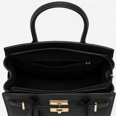 Borsa a spalla Lys - Nero intenso