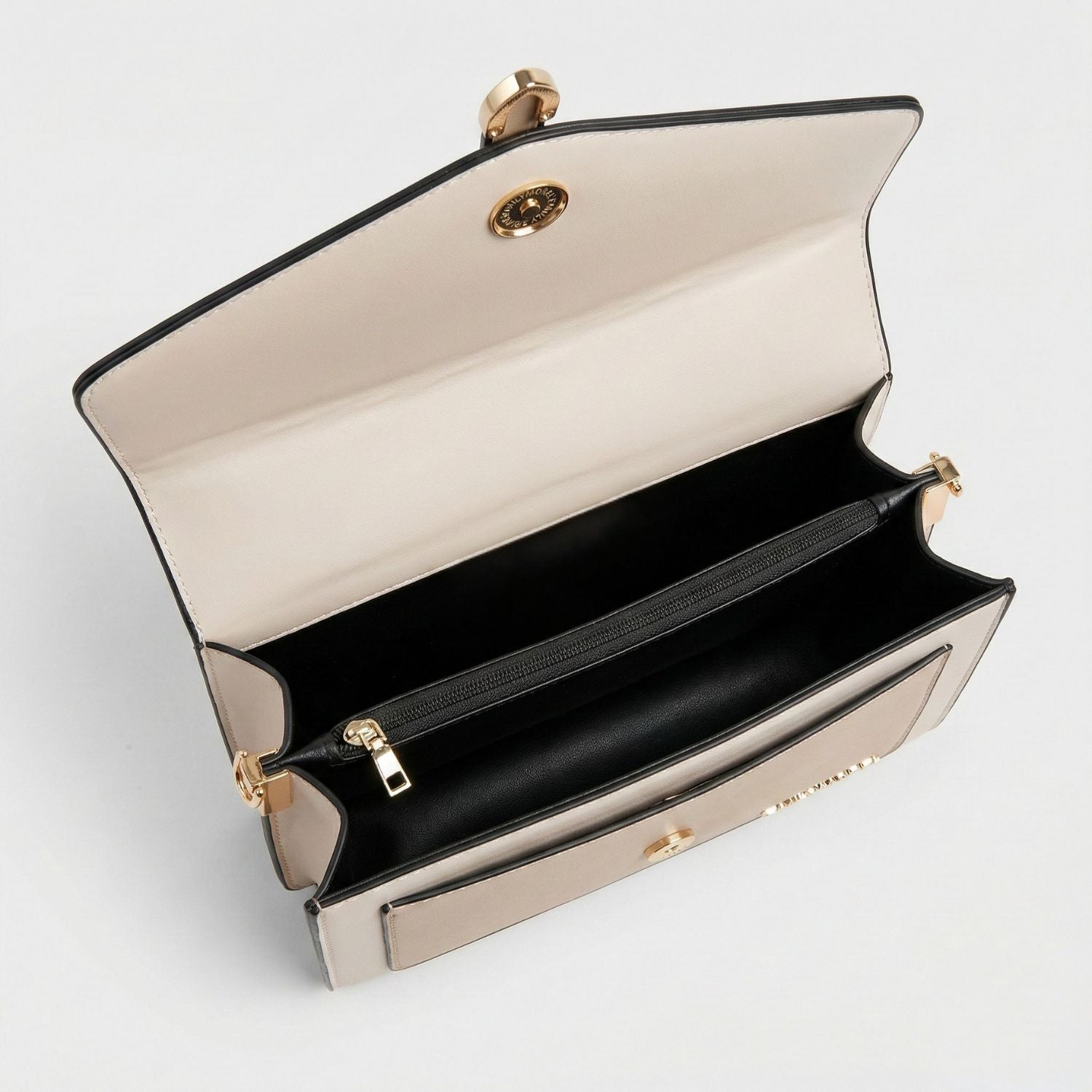 Nina - Panna e grigio taupè