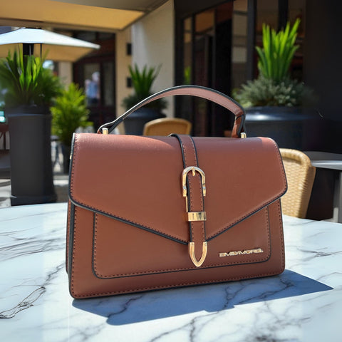 Sac bandoulière Nina - Cacao 