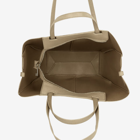 Borsa a spalla Asia Midi - Taupè