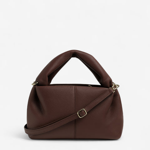 Borsa a mano Kri - Cioccolato fondente