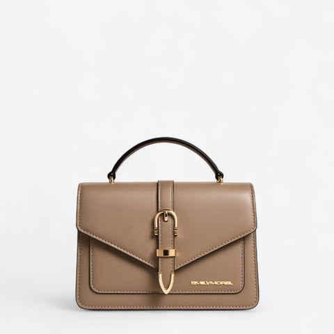 Sac bandoulière Nina - Gris taupe 