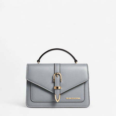 Sac bandoulière Nina - Gris perle 
