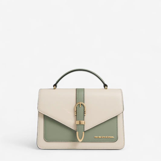 Borsa a tracolla Nina - Panna e salvia