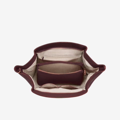 Borsa a spalla Léa - Vin Brulè
