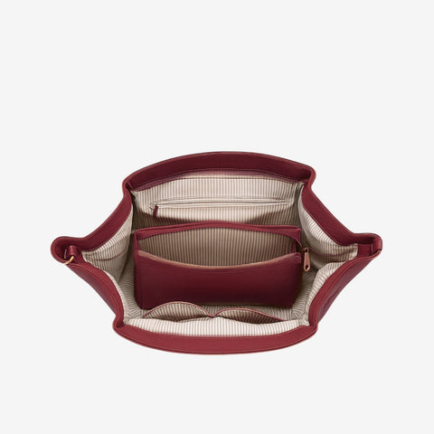 Borsa a spalla Léa - Cherry