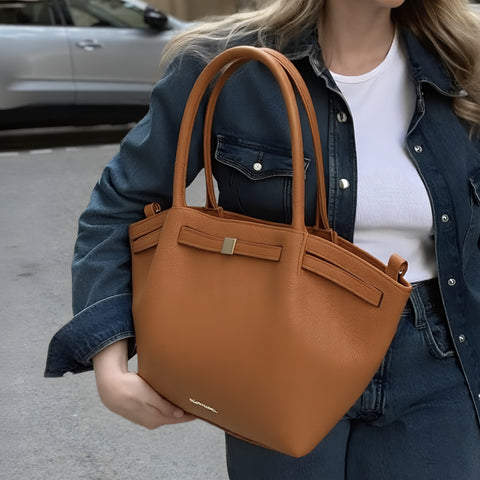Borsa a spalla Léa - Caramello
