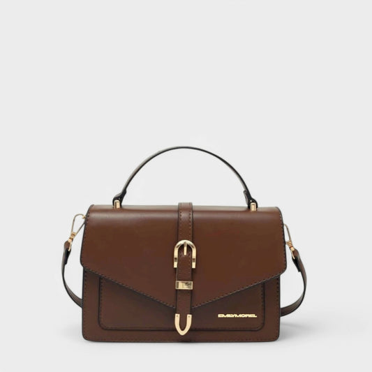 Borsa a tracolla Nina - marrone scuro