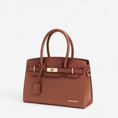 Borsa a spalla Lys - Cognac