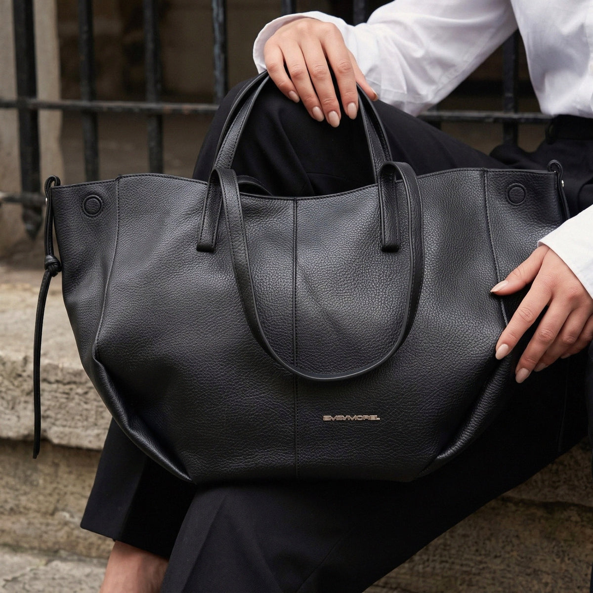 Asia Tote Vegan - Nero