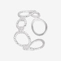 Anello con cerchi silver - [Emily_Morel]