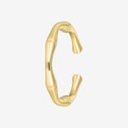 Anello stile bambù gold - [Emily_Morel]