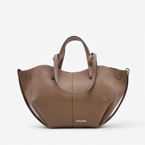 Borsa a spalla Asia - Taupè