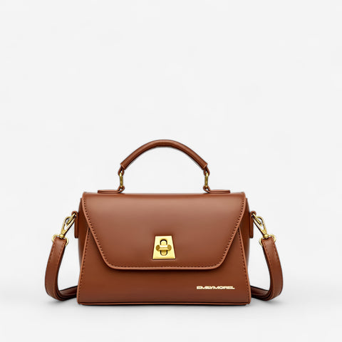 Borsa silvia marrone - Emily Morel