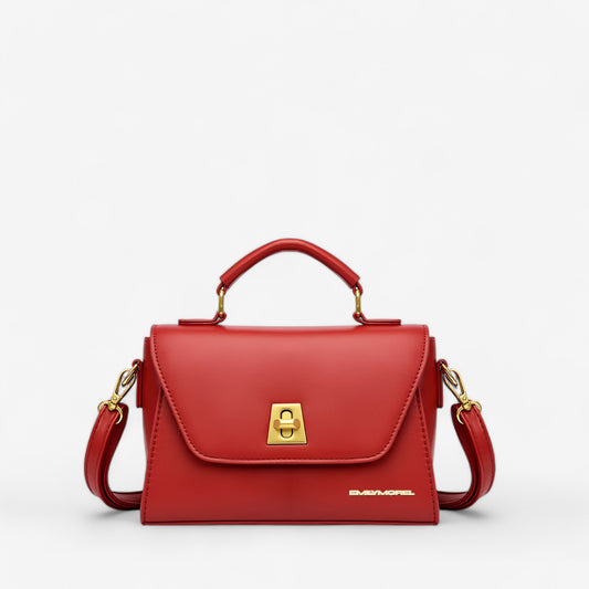 Borsa silvia rossa - Emily Morel