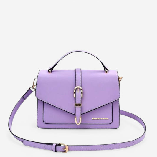 Borsa a tracolla Nina - lilla