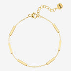Bracciale con barrette gold - [Emily_Morel]