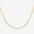 Collana a catena con maglie rotonde gold - [Emily_Morel]