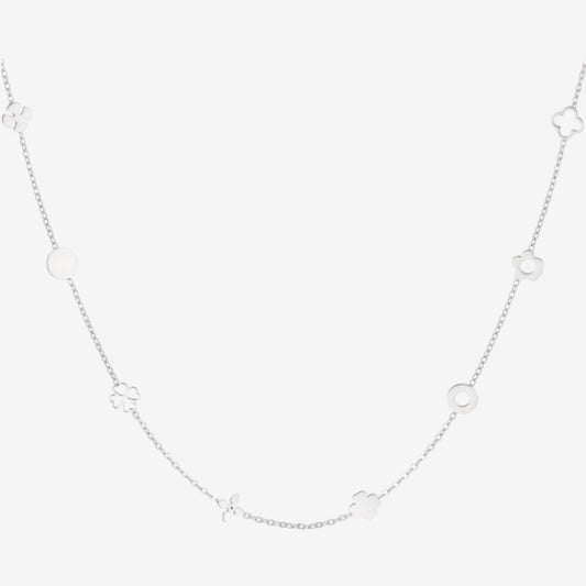 Collana con ciondoli silver - [Emily_Morel]