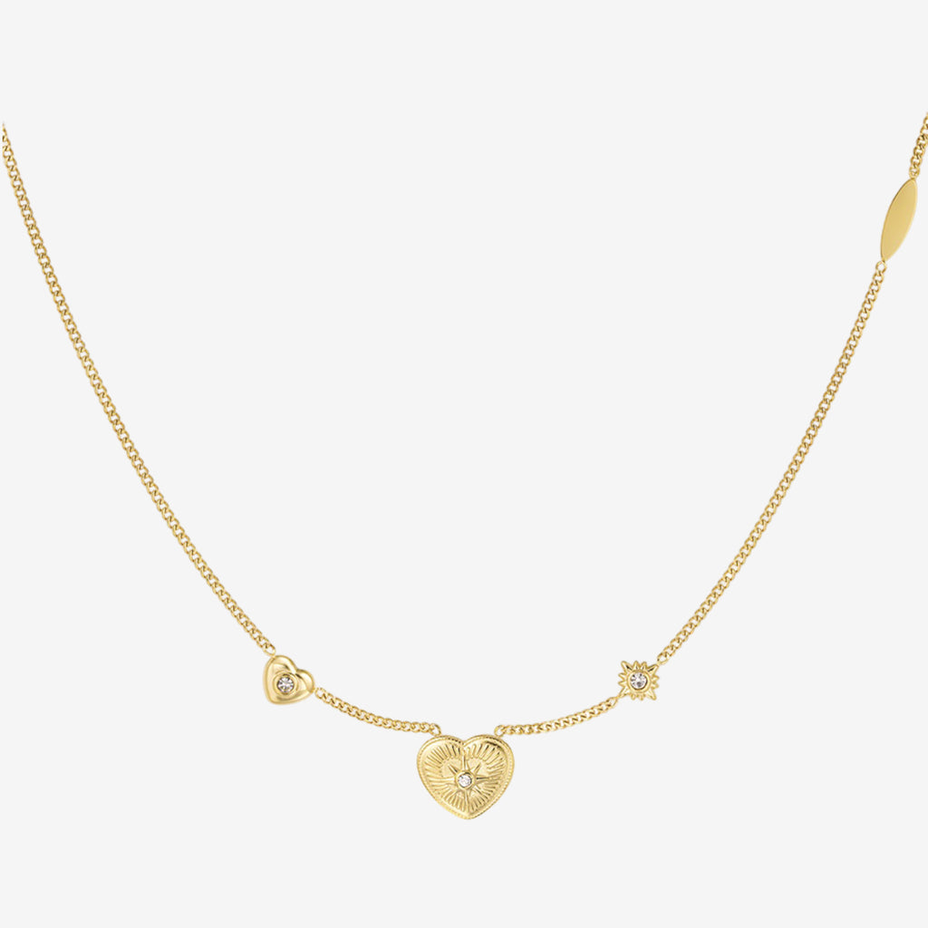 Collana con cuore gold - [Emily_Morel]