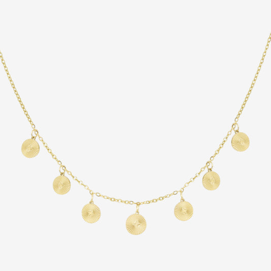Collana con pendenti a stelle gold - [Emily_Morel]