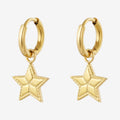 Orecchini con stelle gold - [Emily_Morel]
