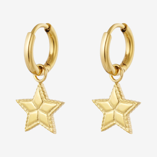 Orecchini con stelle gold - [Emily_Morel]