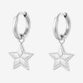 Orecchini con stelle silver - [Emily_Morel]