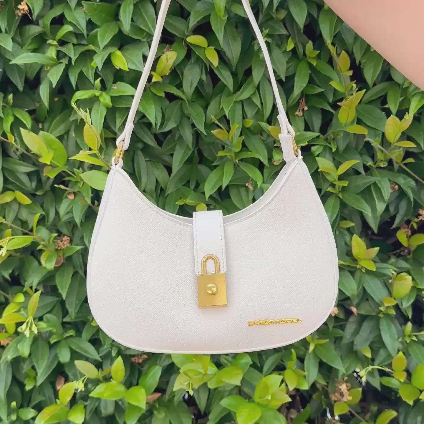 Borsa a spalla Helene - Bianco